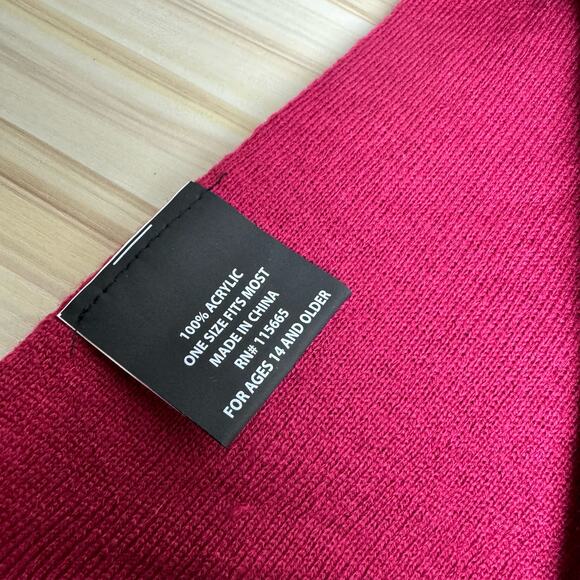 Harry Potter Scarf Hogwarts Express Red Gold Gryffindor Extra Long Tassels - Picture 4 of 8